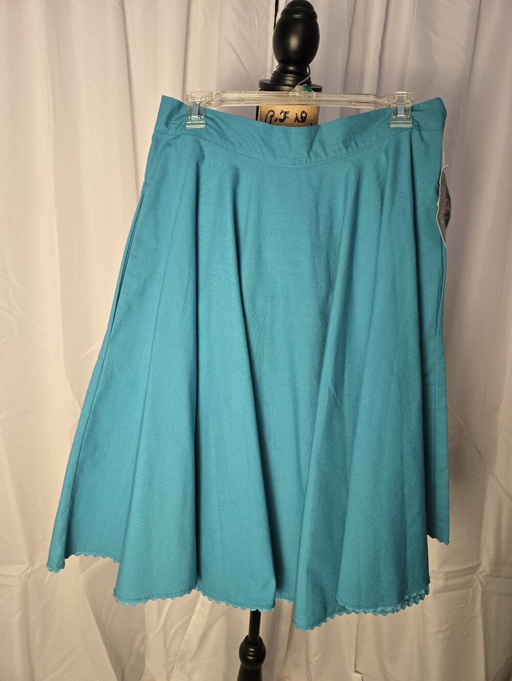 Mode Merr Women’s Teal Circle Skirt - Classic Twirl Style